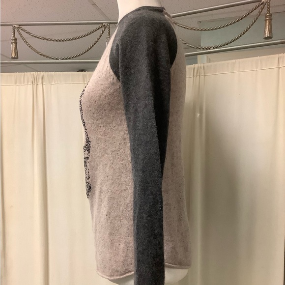 27 Miles Malibu Cashmere Skull Sweater - Picture 4 of 10